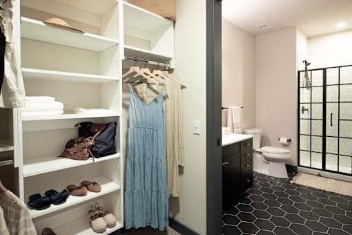 Large Closet at The 55 Elm Club, Hartford