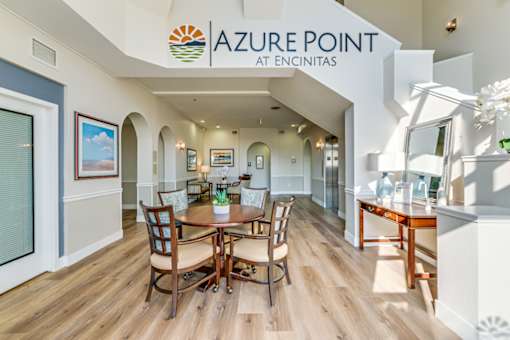 Lobby area at Azure Point at Encinitas - 55+ Active Adult Apartments, Encinitas, 92024