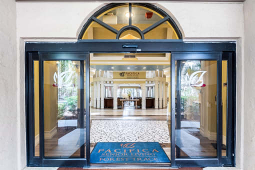 entrance to lobby