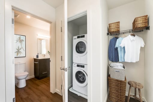 Walk-Through Closet with In-suite Laundry at Southpark, Alberta, T6E 3S3