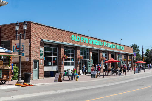 Old Strathcona Farmers' Marketing at Southpark, Edmonton, Alberta