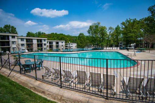Ashley Apartments Pool Deck Side Photo