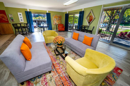 Laurel Village Apartments Community Room 006