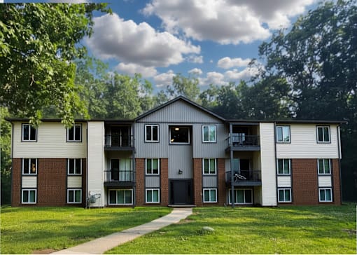 Newport Woods Apartments Exterior after Renovations