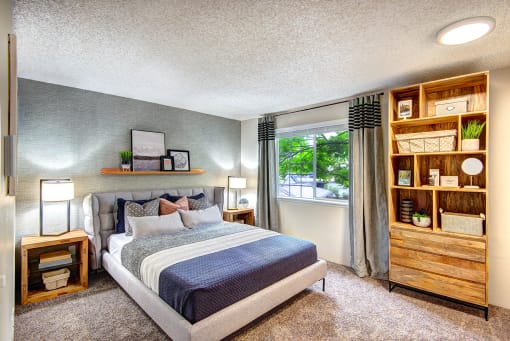 spacious bedrooms