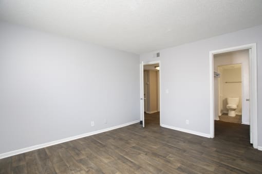 Living room showing doors