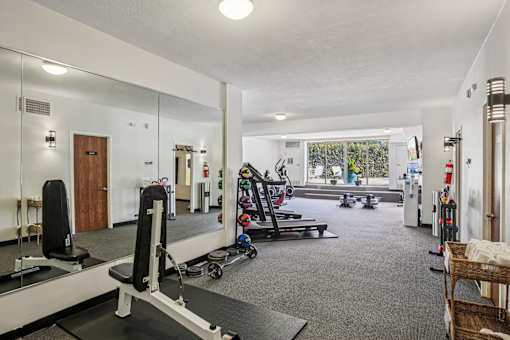 Gym at Vista Condominiums, Kansas, 66103