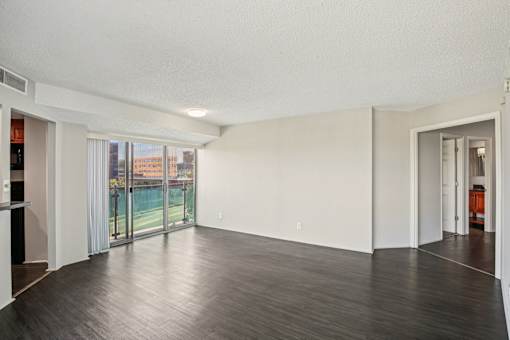 Spacious Empty Room at Vista Condominiums, Kansas City, 66103
