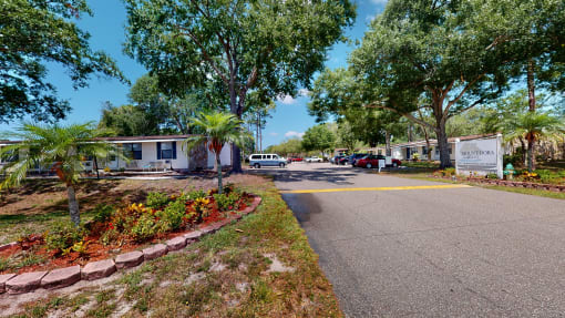 Street view of Mount Dora Apartments entrance