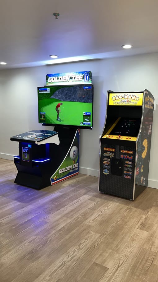 Games in arcade at Presidio Palms, Tucson, AZ, 85701