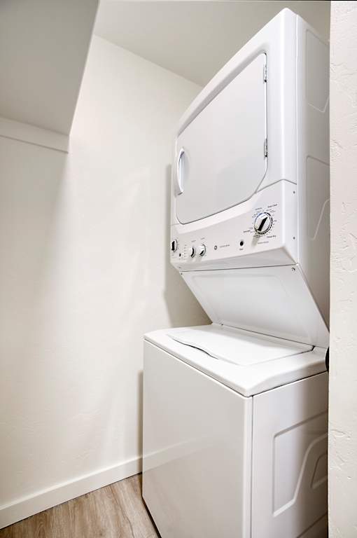 An in unit washer and dryer at Presidio Palms Apartments, Tucson, AZ