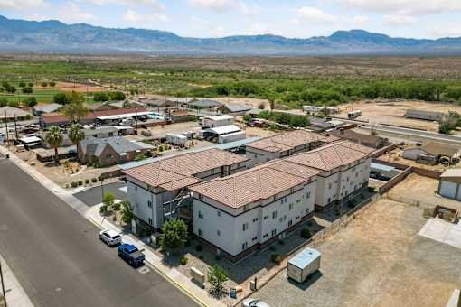 Luna studios from above