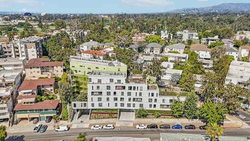 Exterior view of Village Lofts