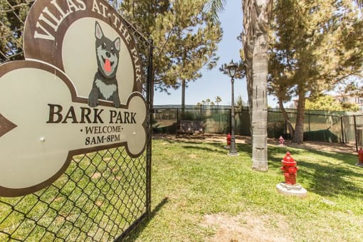 bark park at Villas at the Park