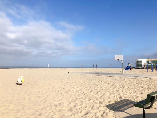 a beach