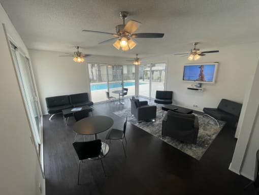 Lounge near the pool