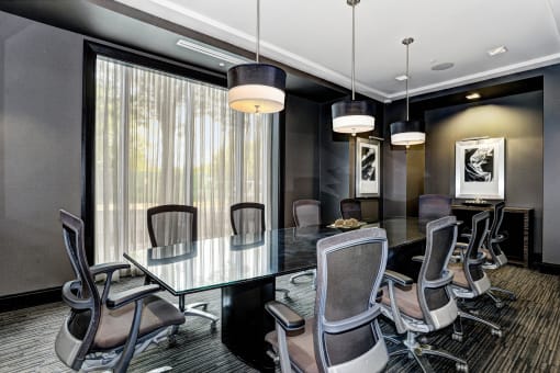 Conference room at RiversEdge, Weehawken, NJ, 07086