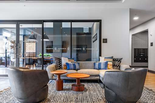 Community Living room at The Waverton, New Jersey, 07094