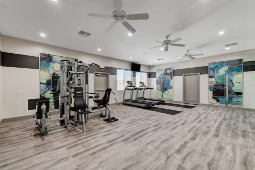 Fitness Center at The Dresden, Las Vegas, Nevada