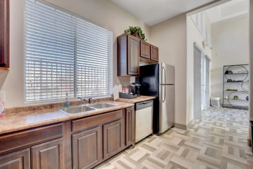 Community Kitchen at The Dresden, Las Vegas, Nevada