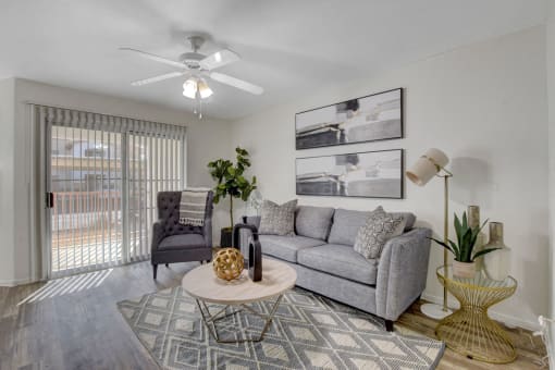 Living Area at The Dresden, Nevada
