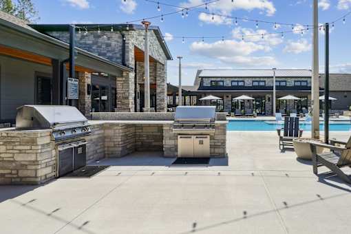 Grill Stations at The Liliana Apartment Homes, Pooler Georgia