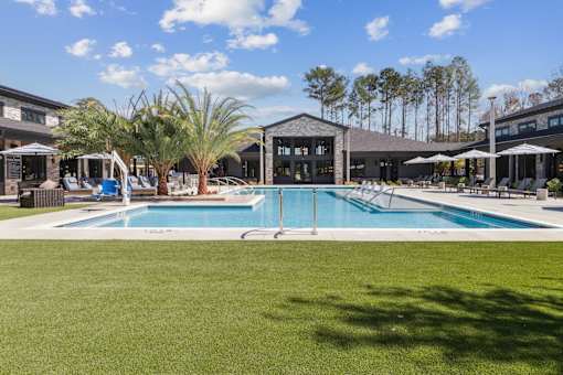 A large swimming pool at The Liliana Apartment Homes, Georgia, 31322