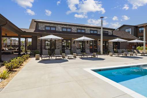 Pool With Cabana at The Liliana Apartment Homes, Pooler Georgia
