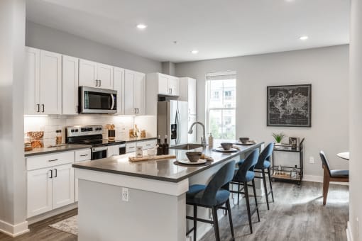 Gourmet Kitchen at Oakbrook Townhomes, Franklin, Tennessee