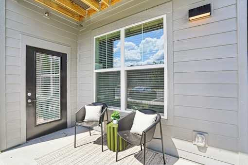 Balcony And Patio at The Pullman Luxury Apartments, Georgia, 30349