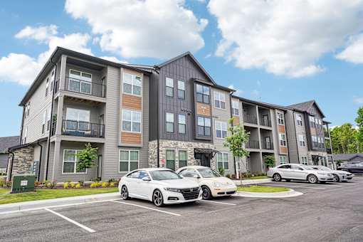 Reserved Parking Lot at The Pullman Luxury Apartments, Georgia