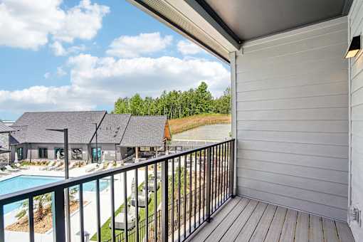 Large Balcony at The Pullman Luxury Apartments, Atlanta, GA