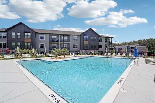 Invigorating Swimming Pool at The Pullman Luxury Apartments, Atlanta, Georgia