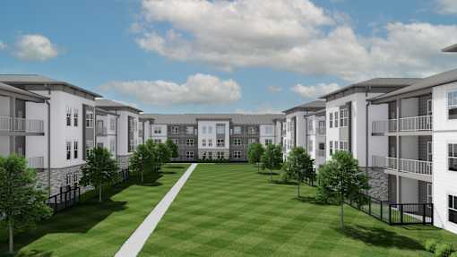 Lush Green Landscape at Terrassa Luxury Apartments, Saint Augustine, FL 32084