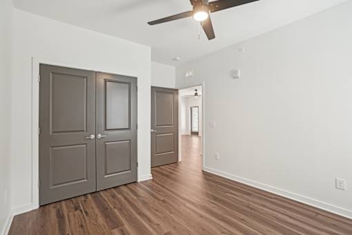 Lighted Ceiling Fan at The Pullman Luxury Apartments, Atlanta, GA