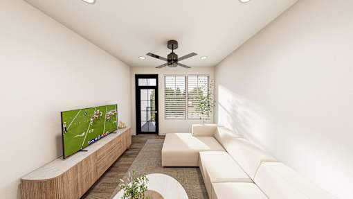 Spacious Living Room at Heritage on Hover Apartments, Colorado, 80503