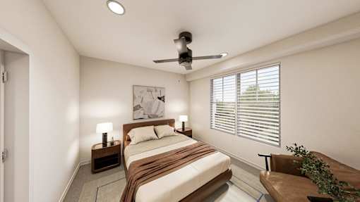 Bedroom at Heritage on Hover Apartments, Colorado, 80503