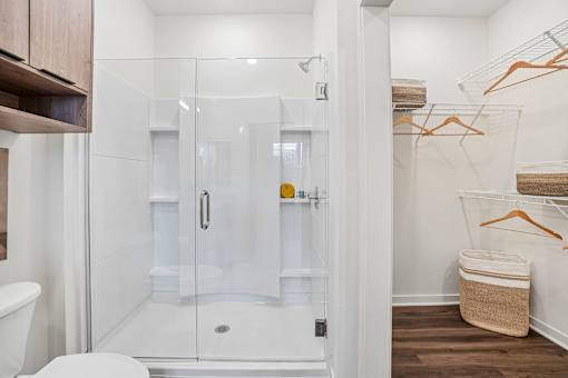 Primary Bathroom with High End Finishes.