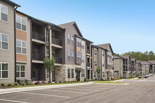 Building Exterior View at The Pullman Luxury Apartments, Georgia