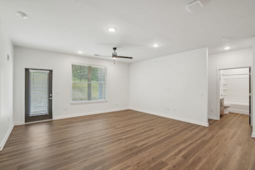 Engineered Wood Flooring at The Pullman Luxury Apartments, Atlanta, Georgia