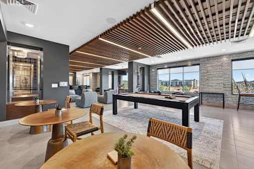 Lounge at Refinery at Pointe17 Apartments, Arizona