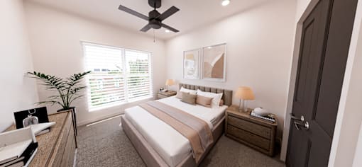 Specious Bedroom at Verity Luxury Apartment Homes Apartments, FL, 32960