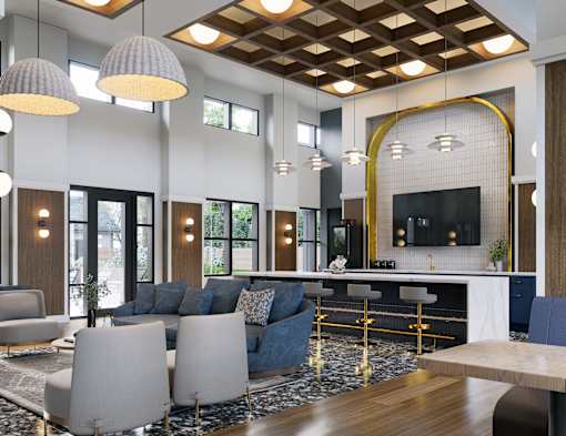 Clubhouse With Kitchen at The Liliana Apartment Homes, Pooler, GA
