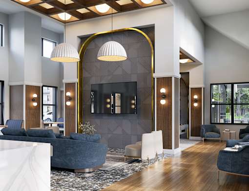 Resident Lounge at The Liliana Apartment Homes, Pooler, 31322