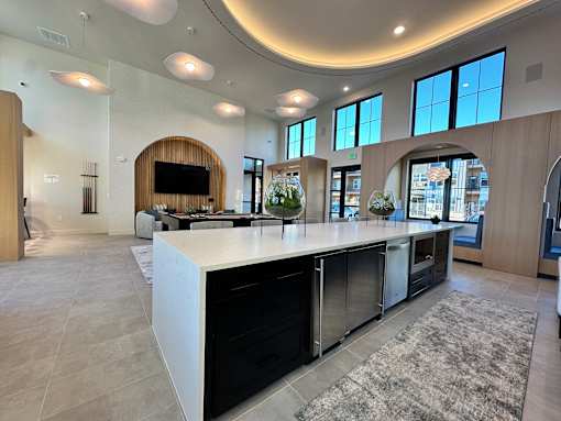 Modern Kitchen at Switch Luxury Apartments, Colorado Springs, CO, 80921