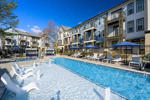 Sparkling Pool at Oakbrook Townhomes, Franklin, TN