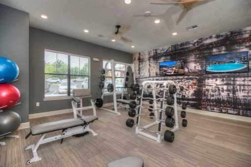 Two Level Fitness Center at Watermark at Steele Crossing, Fayetteville, AR, 72703