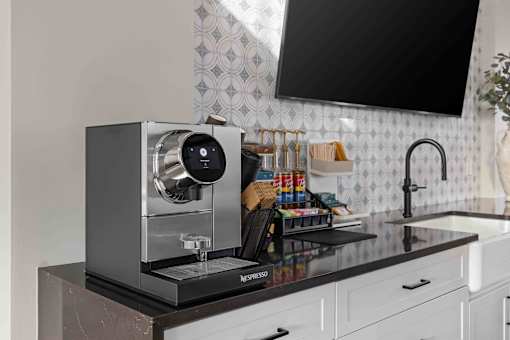 Coffee Machine at Terrassa Luxury Apartments, St. Augustine