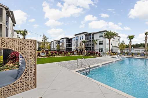 Relaxing Pool at Terrassa Luxury Apartments, Florida, 32084