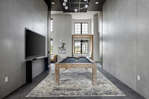 Billiards Table at The Levi Luxury Apartments, McDonough